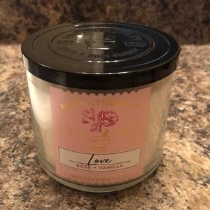 Bath and body works aromatherapy candle BRAND NEW